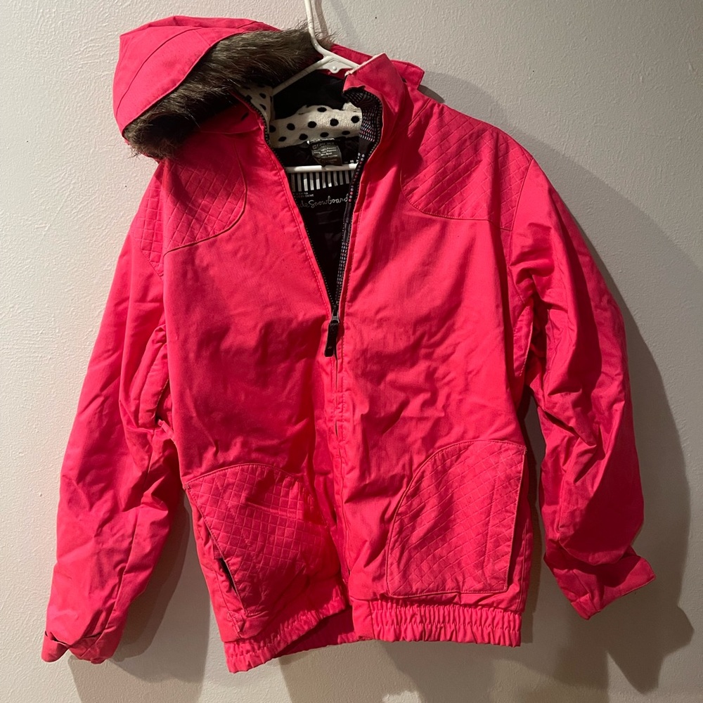 Hot Pink Snow Jacket